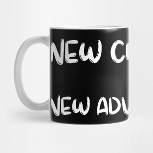 New chapter, new adventures. Mug